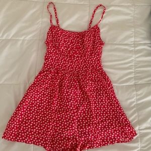 Hollister floral romper